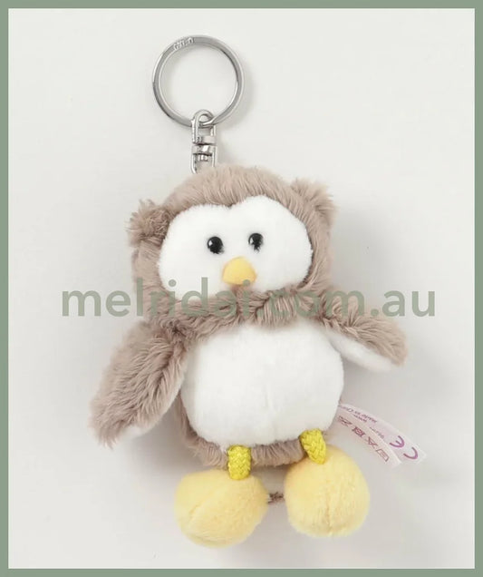 Nici Horn Owl 10Cm Bean Bag Keyring