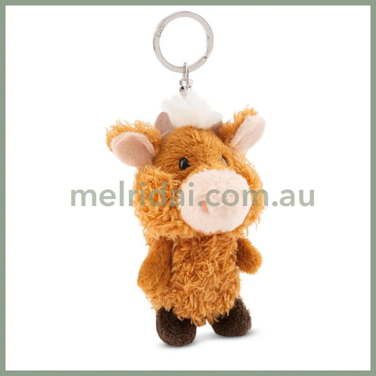 Nici Keyholder Highland Cattle Mcmooray 10Cm Green (Farm Friends)