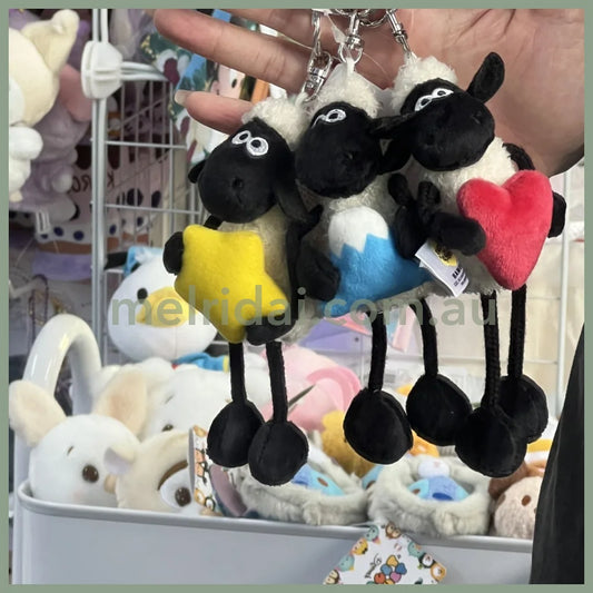 Nici | Shaun Bean Bag Keyring Approx.10Cm 礼祺 小羊肖恩 沙包豆袋 毛绒玩偶/挂件/钥匙链/包挂