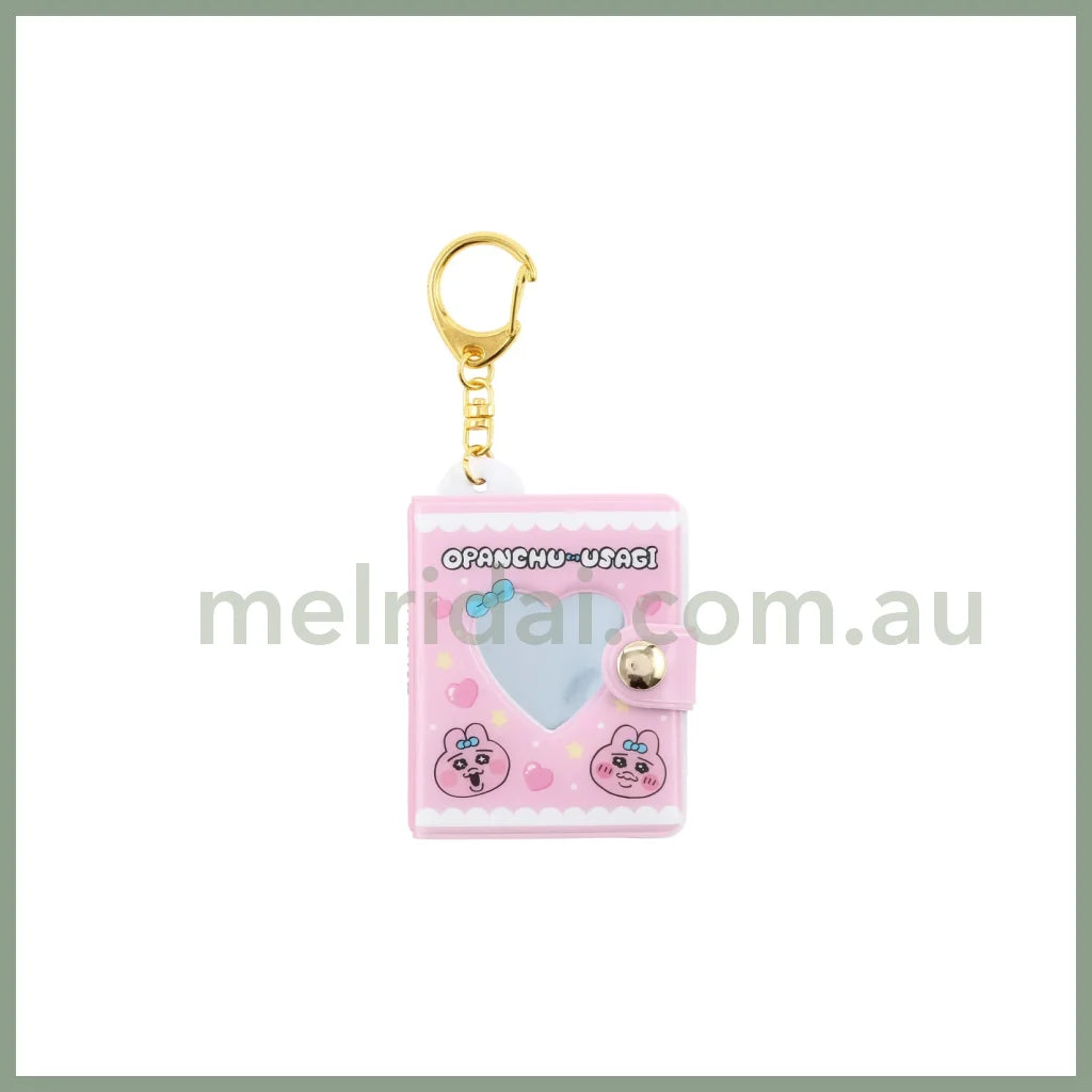 Opanchu Usagi | Mini Album Key Holder 75Mm X 55Mm 15Mm 内裤兔/底裤兔 迷你相册挂件/钥匙链/包挂 Pk