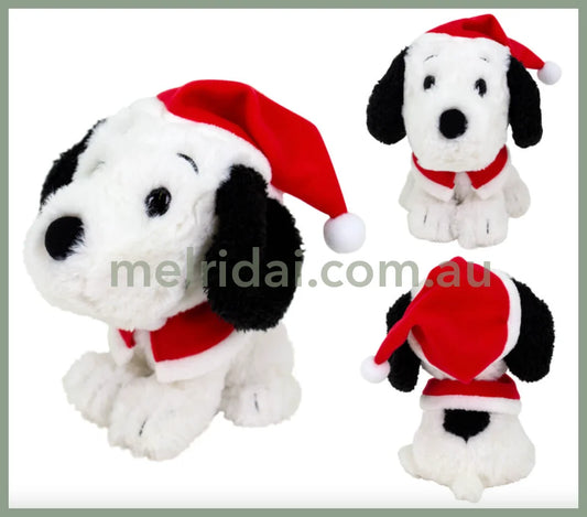 Peanutshappy Christmas Snoopy Plush W10×H14.5×D14Cm