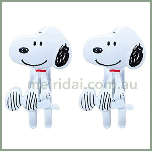 Peanutssitting Clothespin Snoopy 2Pcs