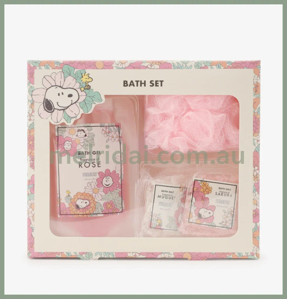 Peanutssnoopy Bath Set/Gift Set / //