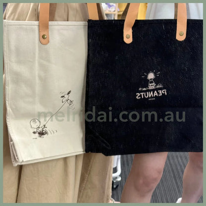 Peanuts | Snoopy Chocolat Tote Bag Limited Edition (Bk)