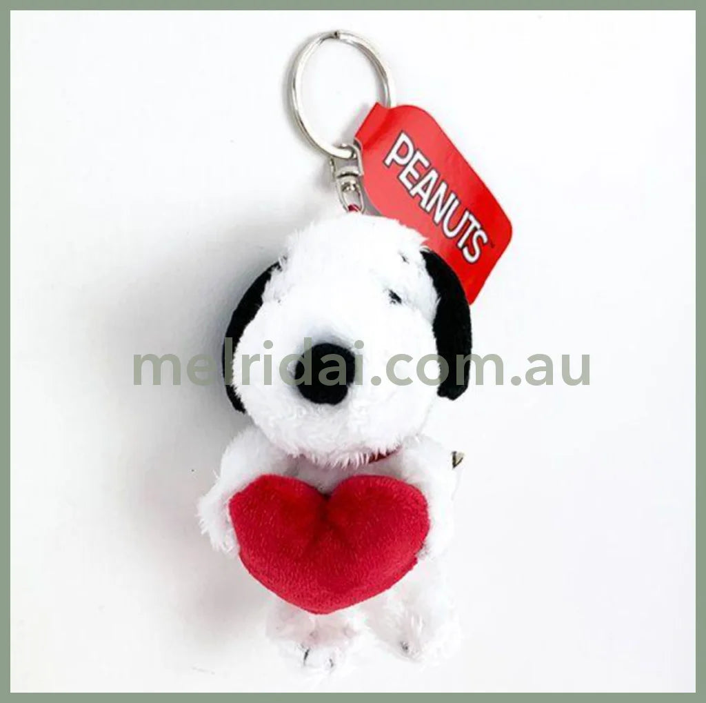 Peanutssnoopy Fluffy Mascot Red Heart 7*7*12Cm