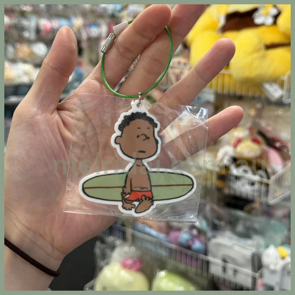 Peanuts | Snoopy Franklin Hawaii Surfing Keyring (Limited)