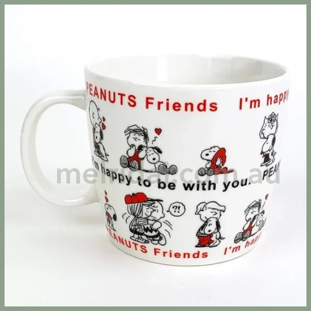 Peanuts | Snoopy Mug 9Cm×13.6Cm×136Cm (Peanuts Friends) 史努比 陶瓷马克杯