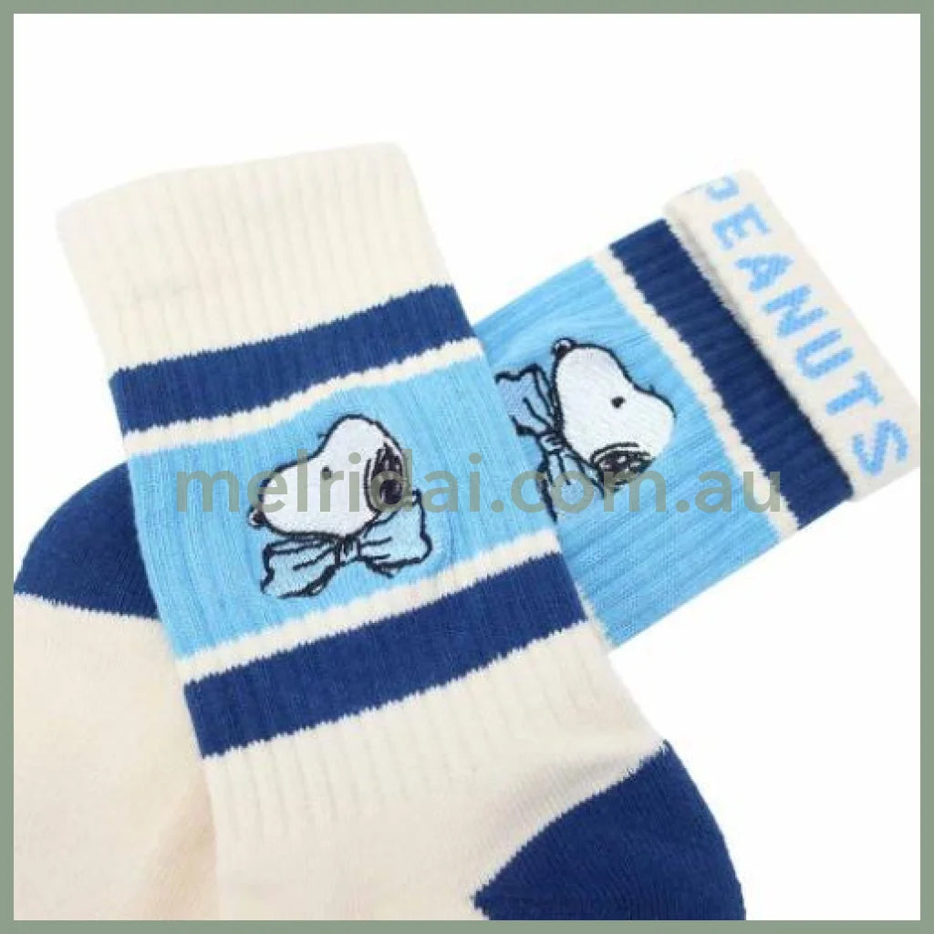 Peanuts | Snoopy Old School Socks 23 - 25Cm 史努比 中筒袜