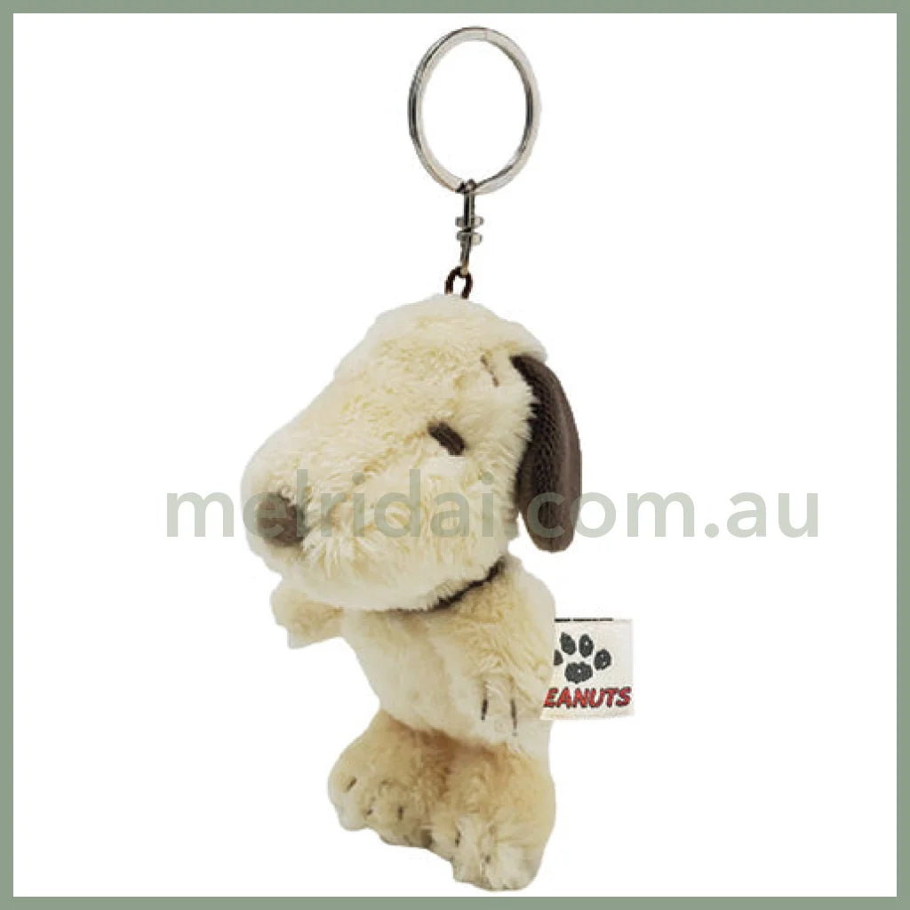 Peanuts | Snoopy Petit Fluffy Mascot Keychain 7Cm*7Cm*12Cm 史努比 毛绒长毛挂件/包挂/钥匙链