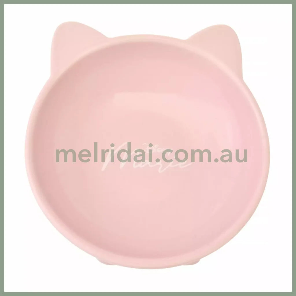 【Pick Up Only】Disney | Marie The Aristocats Pet Food Bowl Disney Cat 7.5×12.3×13.8Cm