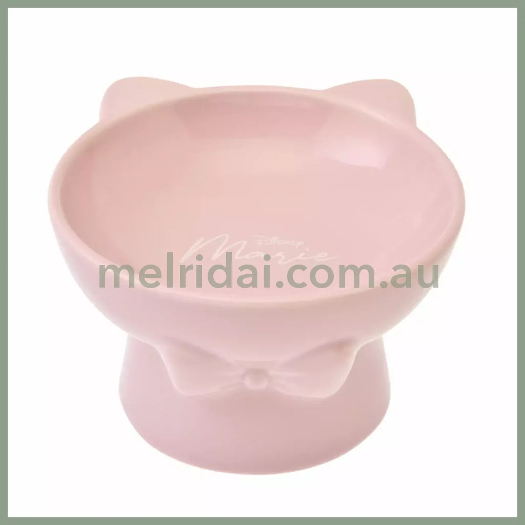 【Pick Up Only】Disney | Marie The Aristocats Pet Food Bowl Disney Cat 7.5×12.3×13.8Cm