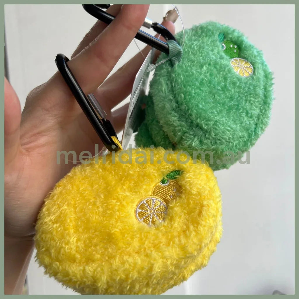 Pickles The Frog | Carabiner Plush Mini Pouch Kabosu H8×W9×D6Cm //