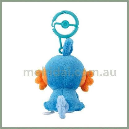 Pokemon | Mascot Holder Plush Keychain With Carabiner 17.5 X 9.5 10 Cm(Mudkip)