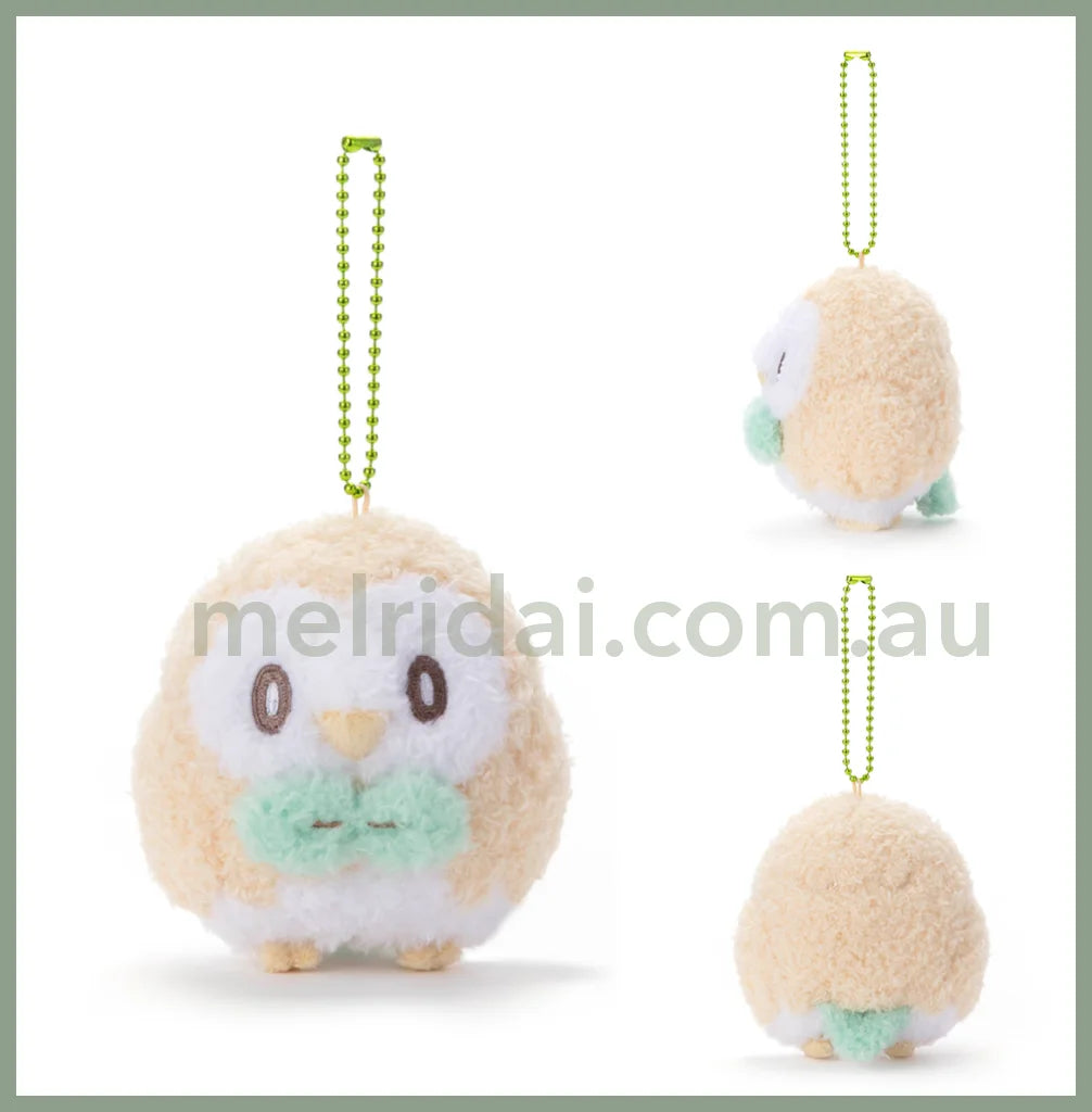 Pokemonpokepeace Ball Chain Mascot Rowlet 9Cm