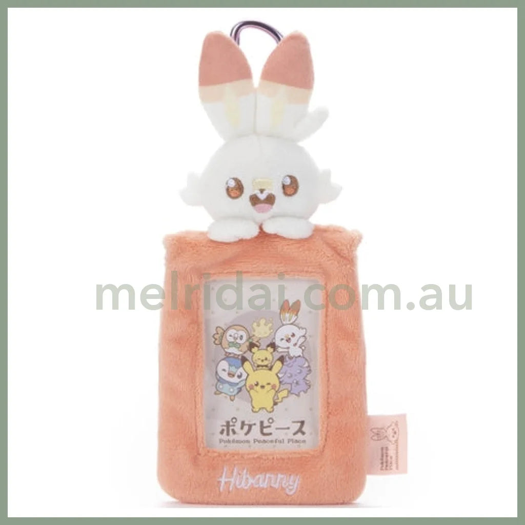 Pokemon | Pokepiece Plush Card Case Scorbunny 14 X 8 2Cm