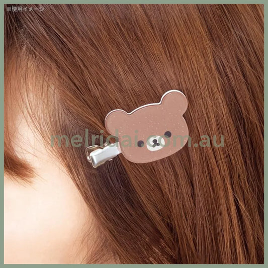 San-X | Hair Clip Set Korilakkuma And Chairoikoguma Rilakkuma / &