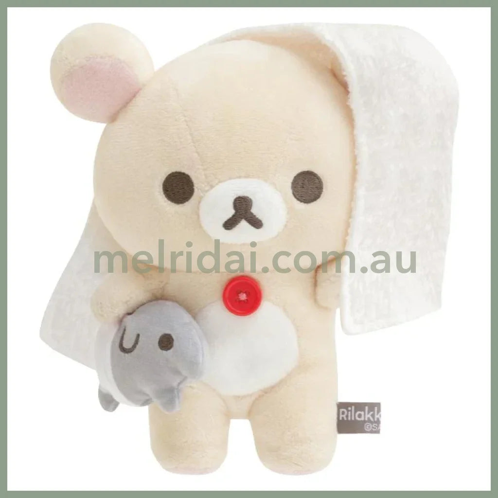 San-X | Korilakkuma Plush Doll Basic Rilakkuma 180×150×80Mm (Circus)