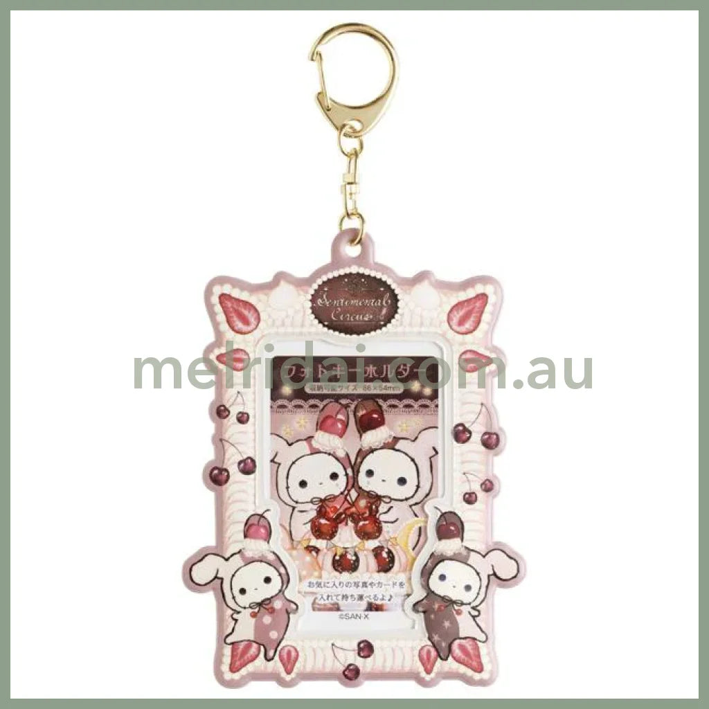 San-X | Photo Keychain Strap/Card Holder 125 X 95Mm (Yofukashi Parfait To Hoshikuzu Namida No