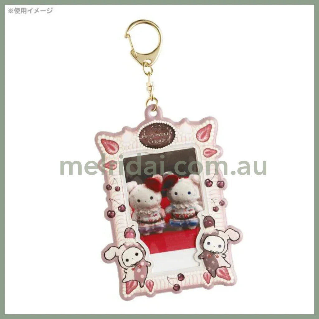 San-X | Photo Keychain Strap/Card Holder 125 X 95Mm (Yofukashi Parfait To Hoshikuzu Namida No