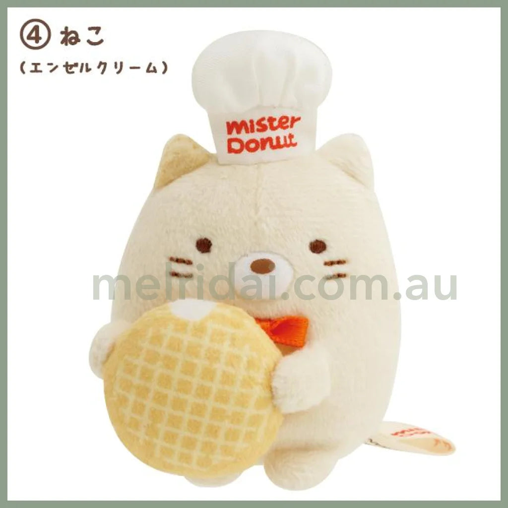 San-X | Plush Tenori Penguin? Mister Donut X Sumikko Gurashi 角落生物 甜甜圈系列