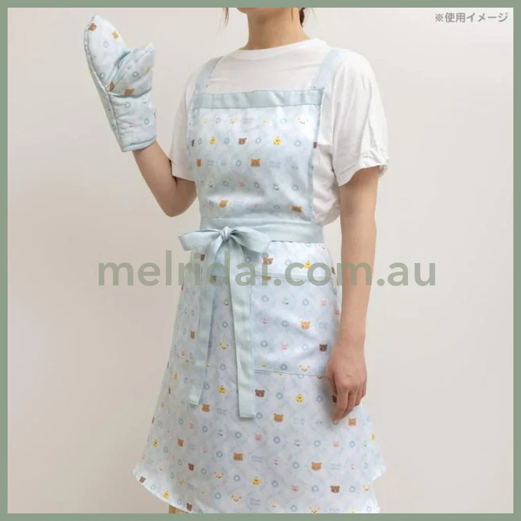 San-X | Rilakkuma Apron 800×156Mm (Minna De Manpuku Makumaku)