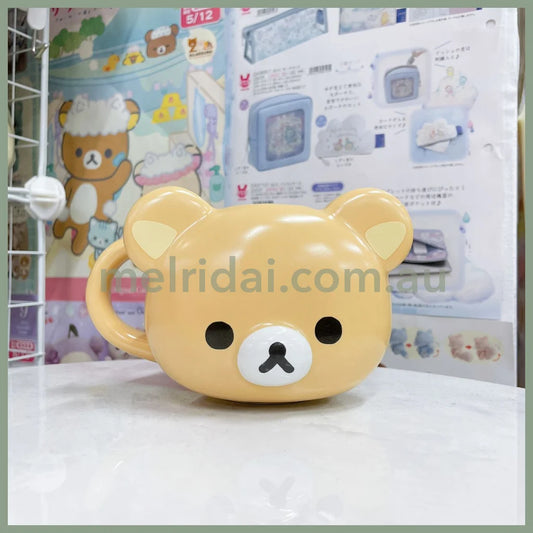 San-X | Rilakkuma Face-Shaped Mug Cup 90×90Φ (Basic Rilakkuma Favorite Things)