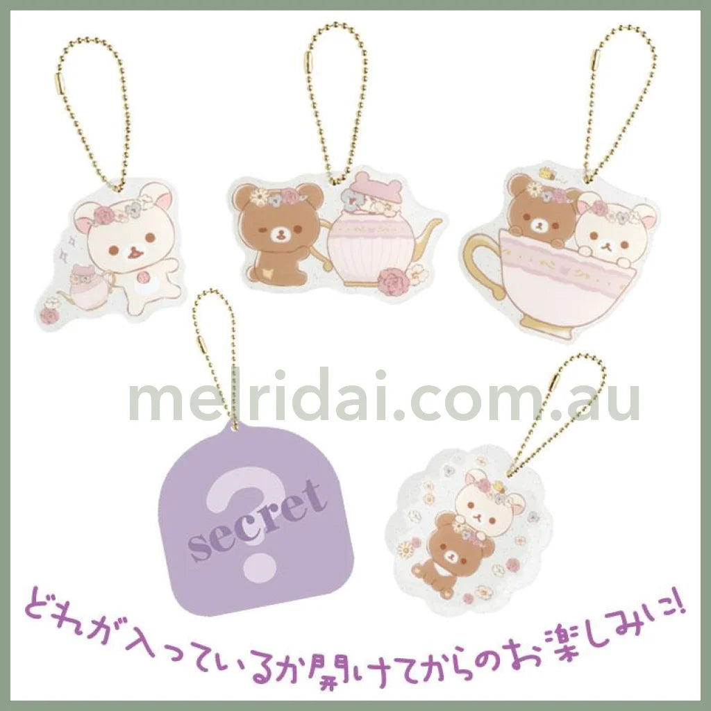 San-X | Rilakkuma Flower Tea Time Acrylic Charm Secret /()