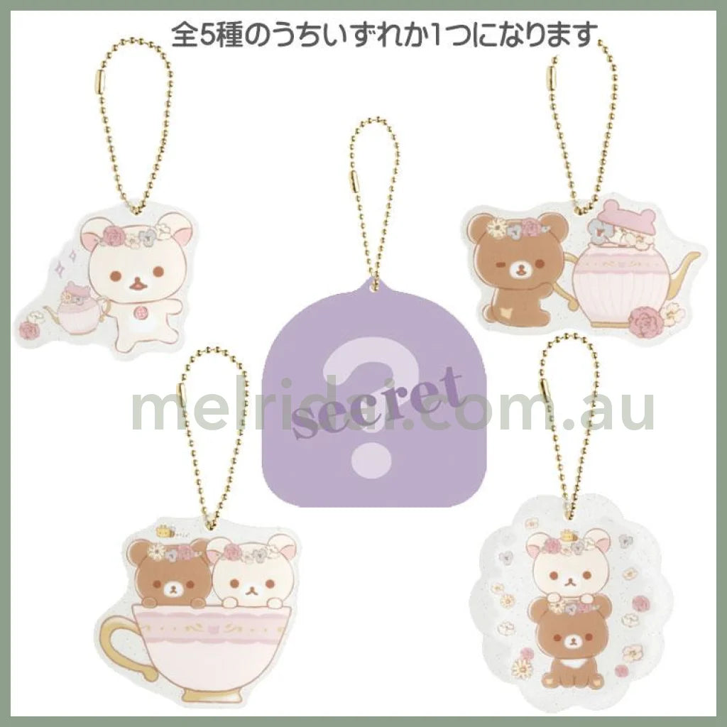 San-X | Rilakkuma Flower Tea Time Acrylic Charm Secret /()