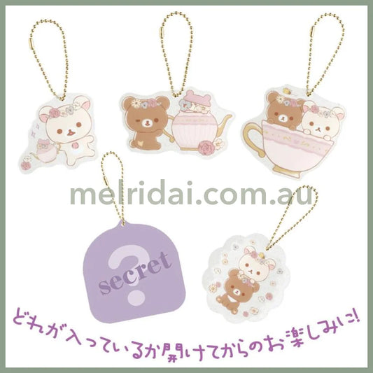 San-X | Rilakkuma Flower Tea Time Acrylic Charm Secret /()