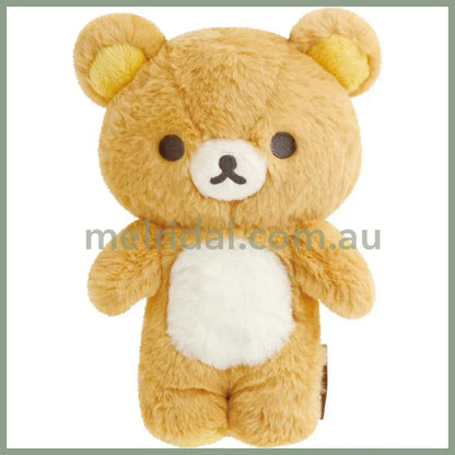 San-X | Rilakkuma Fluffy Plush Doll S 210×165×90Mm (Lovely House)