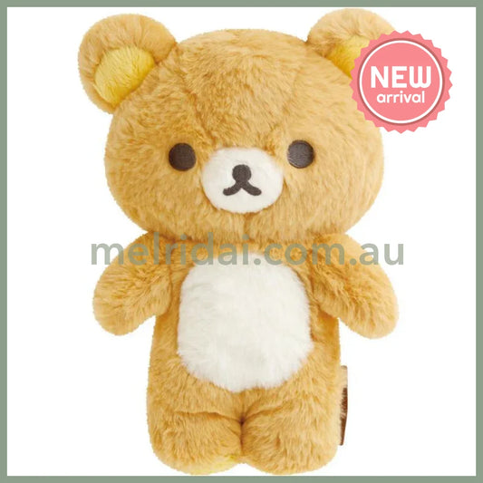 San-X | Rilakkuma Fluffy Plush Doll S 210×165×90Mm (Lovely House)