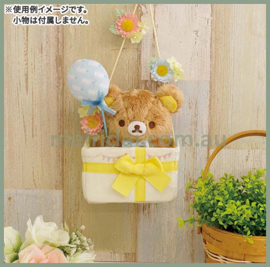 San-Xrilakkuma Hanging Plush Doll Nikoniko Happy For You