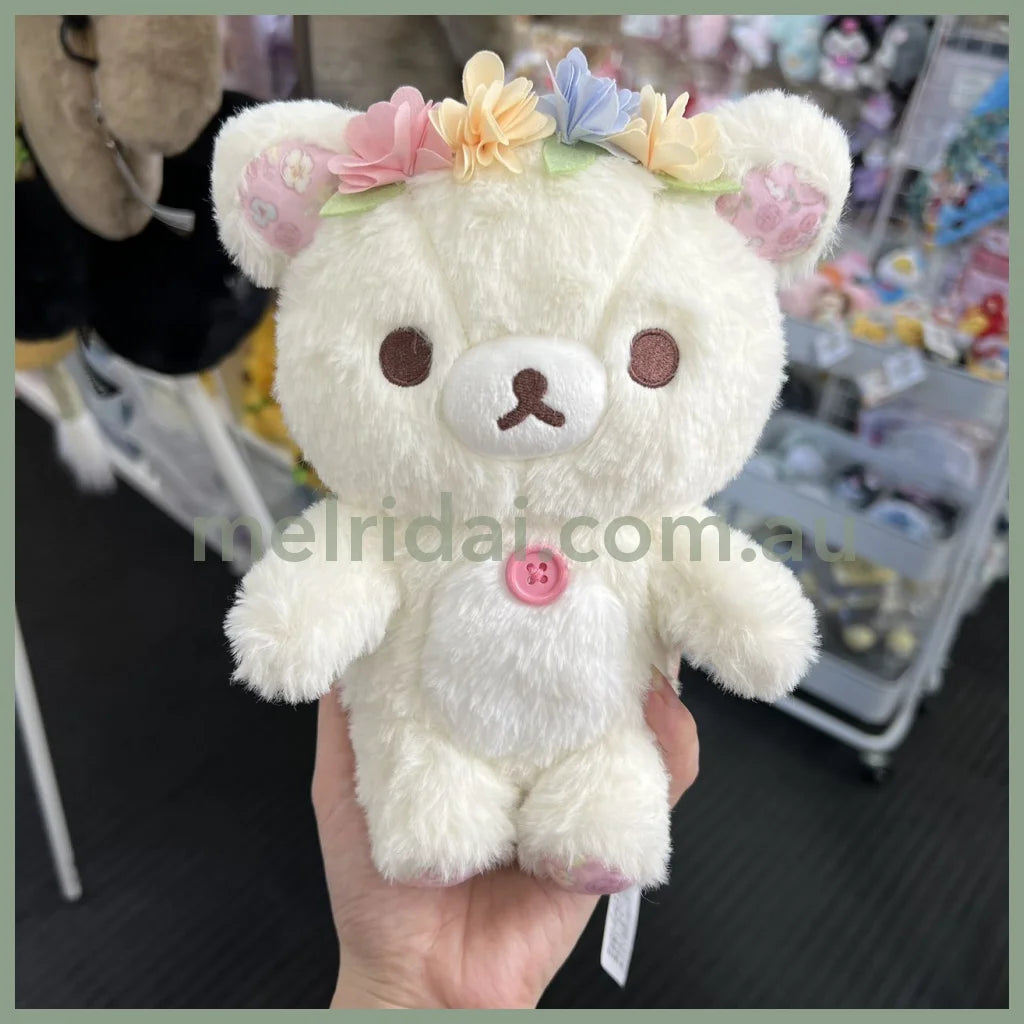 San-X | Rilakkuma Kori-Kogu Plush Korilakkuma (Flower Tea Time) H190 X W160 D100Mm / ()