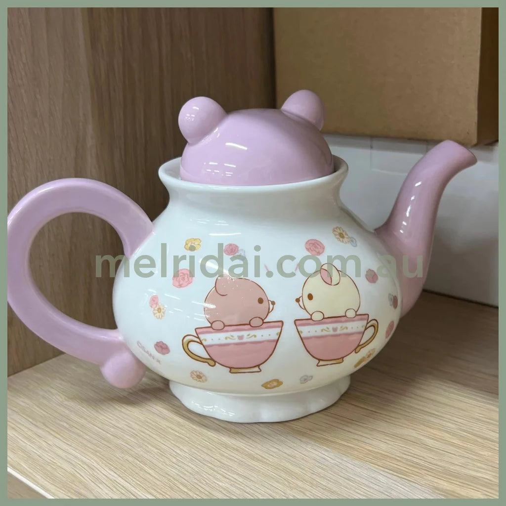 San-X | Rilakkuma Kori-Kogu Tea Pot & Cup (Flower Time) / ()