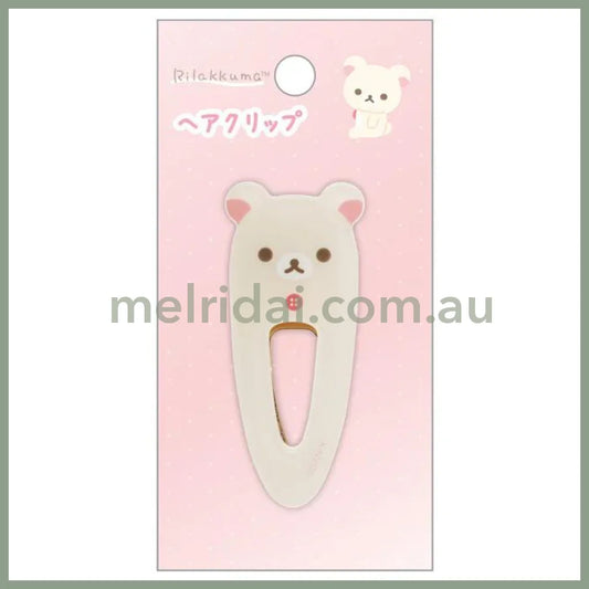 San-X | Rilakkuma Korilakkuma Multi Clip/Hair Clip 110 X 55Mm