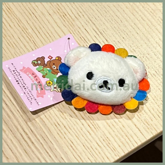 San-X | Rilakkuma Korilakkuma Plush Badge /