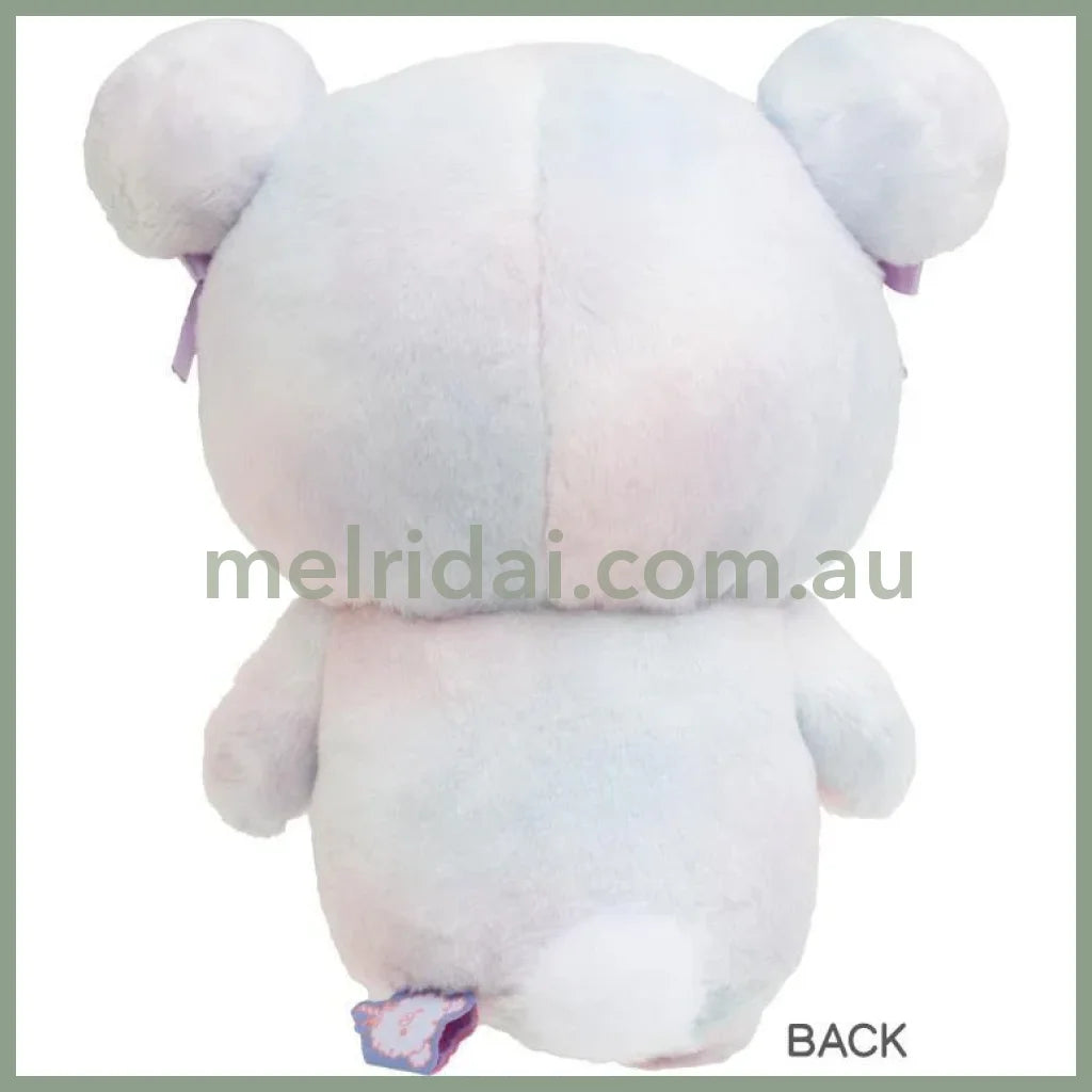 San-X | Rilakkuma Korilakkuma Plush Toy 210 X 160 120Mm (Osorano Kururin Wataame/Sky Curly Cotton