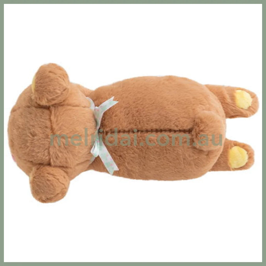 San-X | Rilakkuma Lap Plush Toy Chairoikoguma 150×190×350Mm (Friends Of Chairoikoguma)