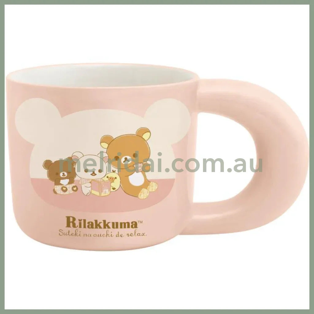 San-X | Rilakkuma Mug Cup 80×90Mm (Lovely House)