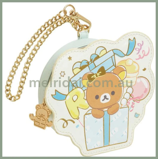 San-Xrilakkuma Nikoniko Happy For You Die-Cut Coin Case