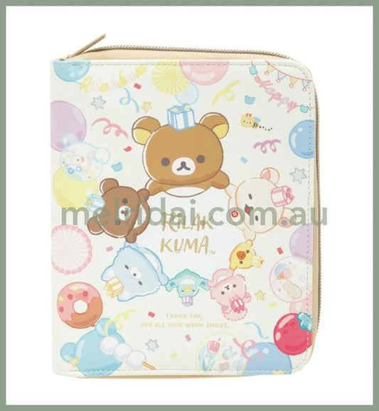 San-Xrilakkuma Nikoniko Happy For You Multi Pouch 170Mm*140Mm*20Mm