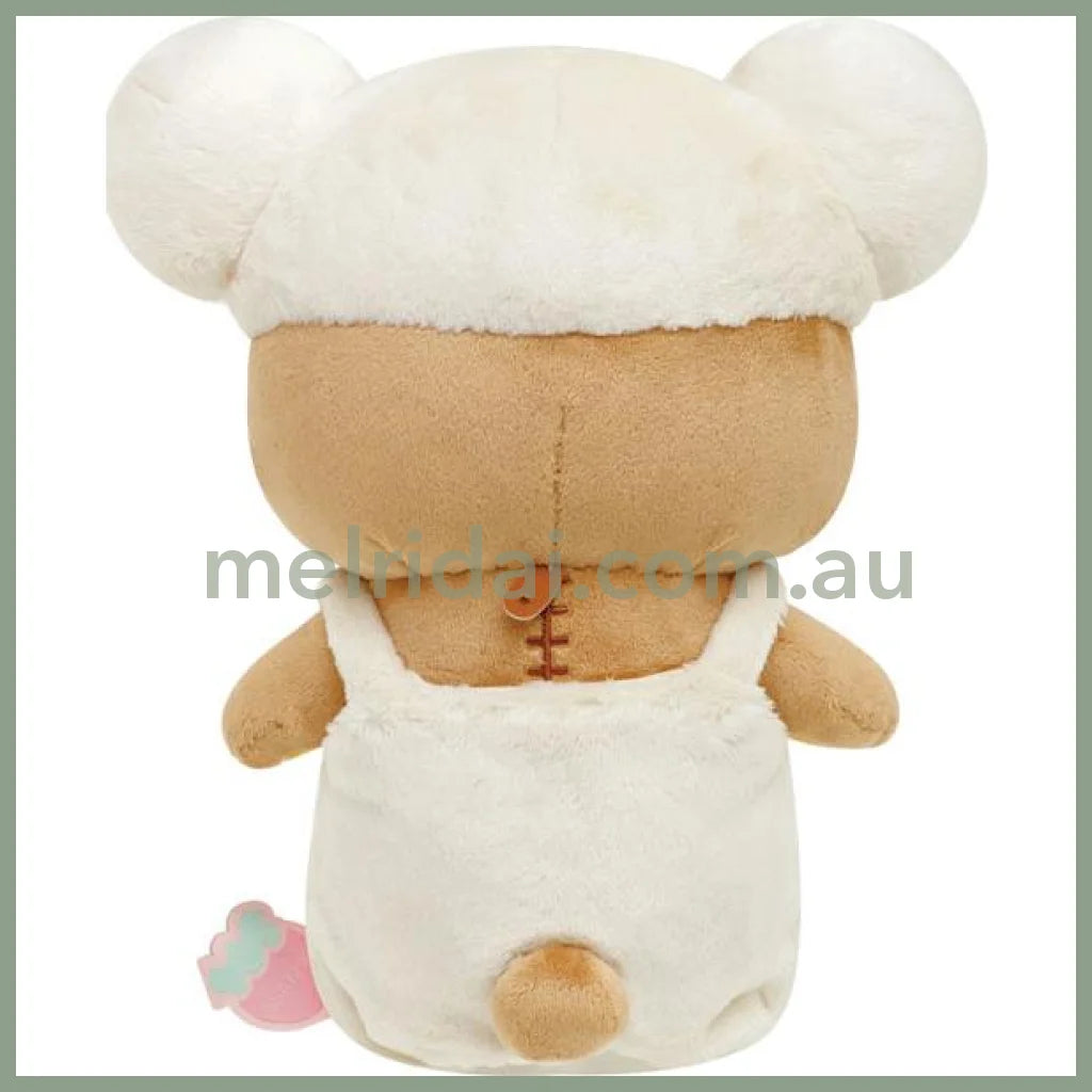 San - X | Rilakkuma Plush Doll (Korilakkuma Full Of Strawberry Day) 190×170×100Mm 轻松熊