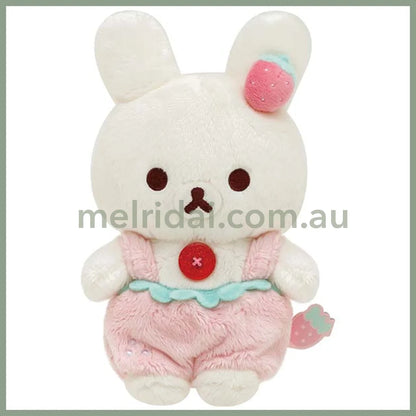 San - X | Rilakkuma Plush Doll Rabbit (Korilakkuma Full Of Strawberry Day) 190 X 120 90Mm 轻松熊