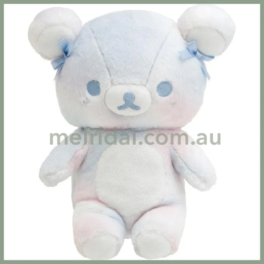 San-X | Rilakkuma Plush Toy 210 X 160 120Mm (Osorano Kururin Wataame/Sky Curly Cotton Candy)