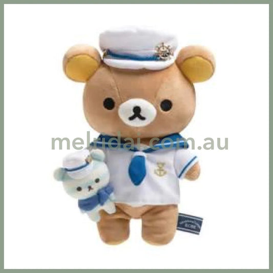 San-X | Rilakkuma Sailor Stuffed Toy Limited Kobe Souvenia 23*16Cm /