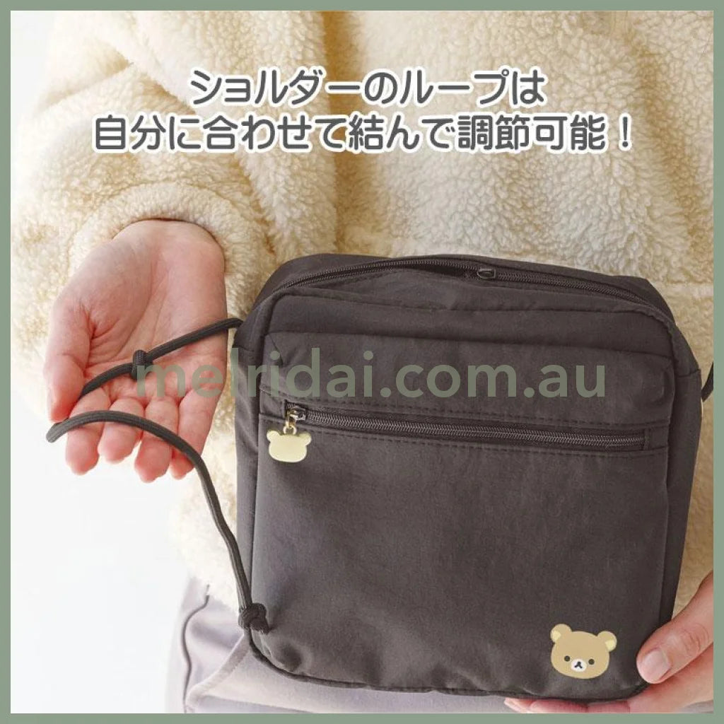 San-X | Rilakkuma Shoulder Bag 180×180Mm×105Mm (Basic Rilakkuma Favorite Things)