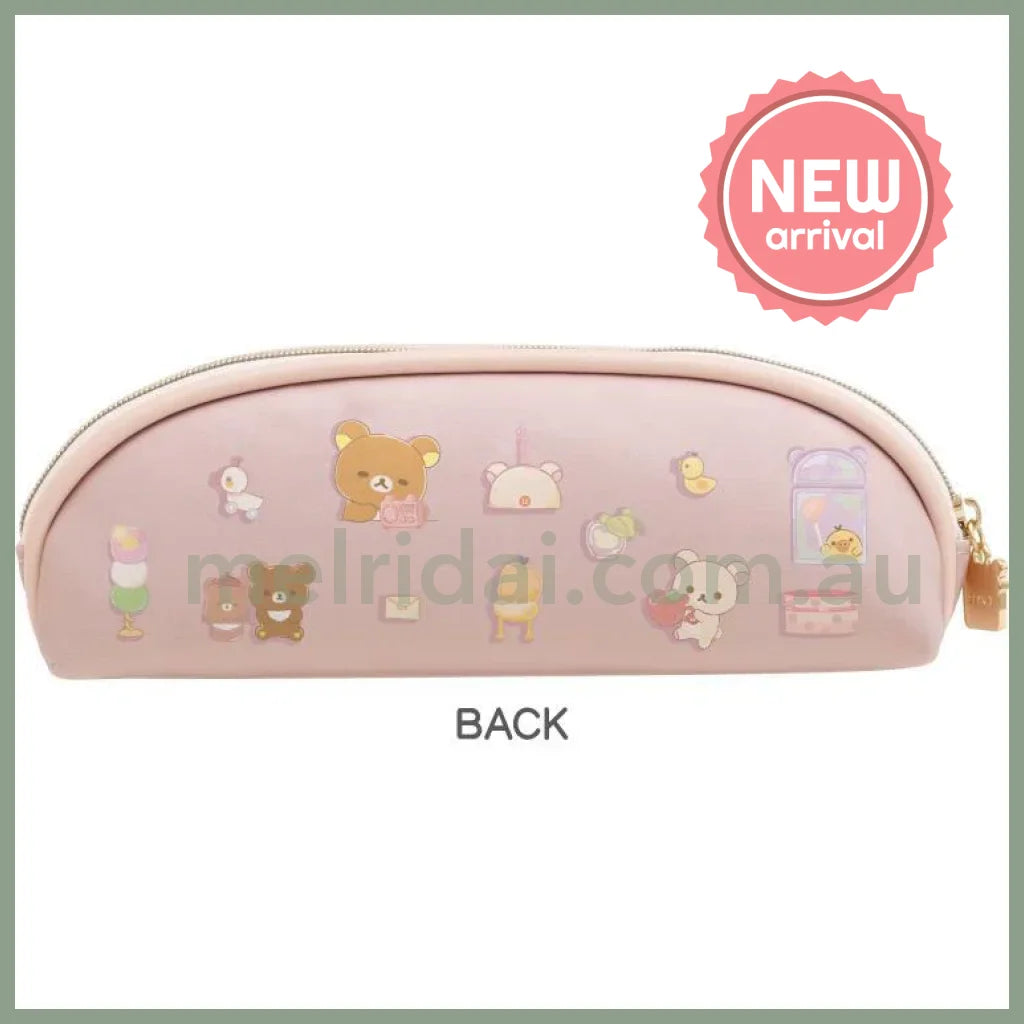 San-X | Rilakkuma Slim Pen Case Pencil Pouch 70×200×50Mm (Lovely House)