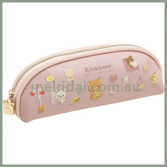 San-X | Rilakkuma Slim Pen Case Pencil Pouch 70×200×50Mm (Lovely House)