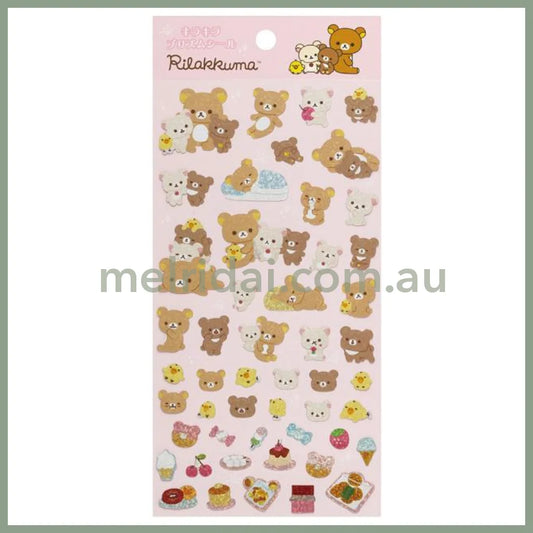 San-X | Rilakkuma Sparkling Prism Sticker Se63702