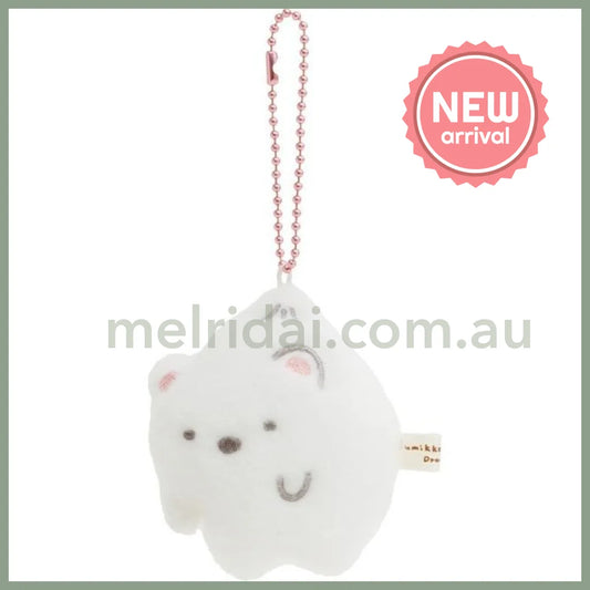 San-X | Sumikko Gurashi Abducted Mascot Strap Shirokuma 80×75×35Mm (Sumikko Drawing)